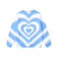 thumbnail image 7 of Fall Loose Tops for Girl Heart Printed Color Contrast Long Sleeve Crew Neck Fashion Casual Pullover Top for Daily Wear Multicolor 04 11-12 Years, 7 of 7