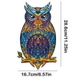 thumbnail image 1 of Puzle de madera HUOGUO, diseño de lobo y naturaleza, 156 piezas, para todas las edades, 1 of 2