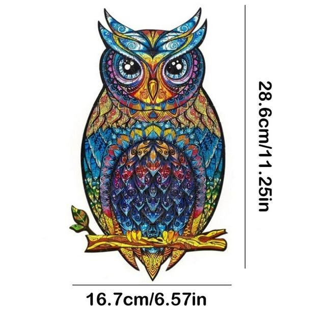 Puzle de madera HUOGUO, diseño de lobo y naturaleza, 156 piezas, para todas las edades