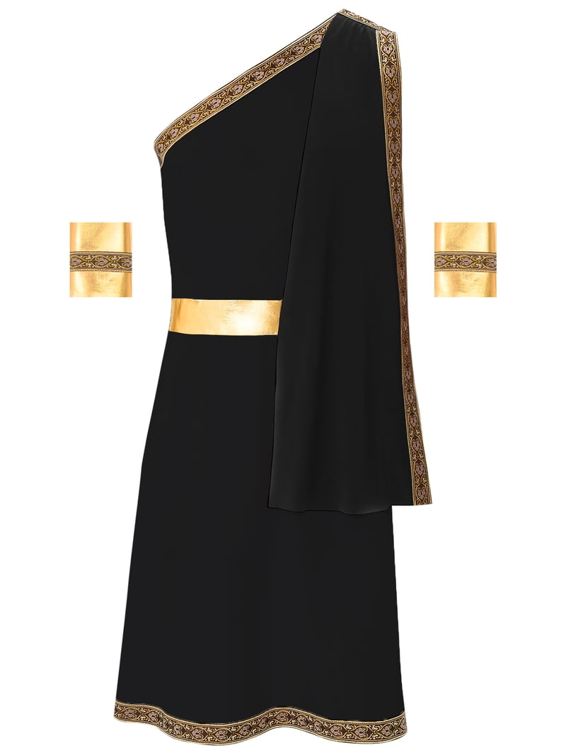 toga black dress RESTOCK2: Wenna Toga Tiered Dress in Black