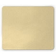 thumbnail image 1 of Neutral Color Mouse Pad, Geometric Tile Like Pattern with Crossing Style Brick Stones Motif Print, Rectangle Non-Slip Rubber Mousepad, Beige and Ecru, by Ambesonne, 1 of 2