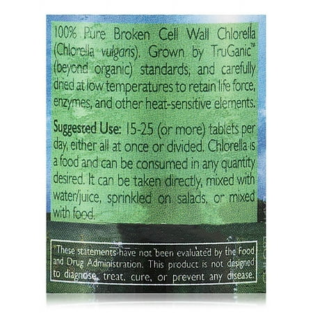 Chlorella Manna™ - Tabs, 40 count VeganTabs™