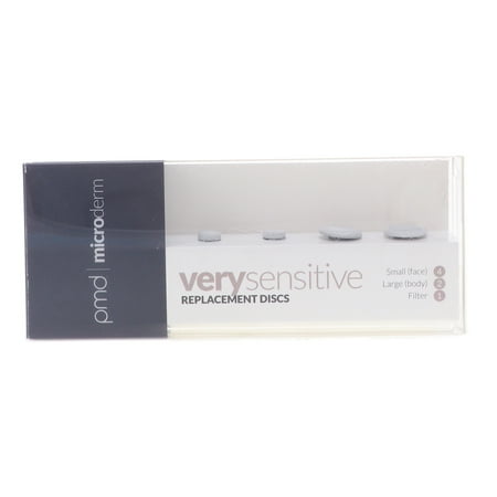 ($20 Value) PMD Personal At-Home Microdermabrasion 6-Piece Replacement Discs, Very Sensitive (Grey)