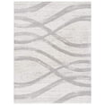 thumbnail image 3 of Safavieh Adirondack Collection ADR125C Modern Wave Distressed Non-Shedding Stain Resistant Living Room Bedroom Area Rug, 6' x 9', Cream / Grey, 3 of 5