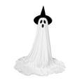 thumbnail image 3 of Fantasma de tela blanca iluminado, decoración de Halloween, fácil de montar. 165x30cm, 3 of 9