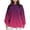 Purple, variant on Erwazi Crewneck Sweatshirt Womens Gradient Colorblock Long Sleeve Oversized Pullover Fall Tops Side Slit Trendy Sweatshirts