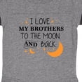 thumbnail image 3 of Inktastic I Love My Brothers to the Moon and Back Boys or Girls Baby Bodysuit, 3 of 4