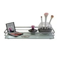 thumbnail image 3 of ELLE Paris Limoges Collection Metal Freestanding Vanity Tray Chrome, 3 of 7