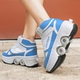 thumbnail image 6 of Unisex Roller Skate Shoes - Sneakers - Roller Shoes 2-in-1 Suitable for Outdoor Sports Skating Invisible Roller Skates for Boys Girls, 6 of 12