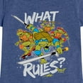 thumbnail image 3 of Teenage Mutant Ninja Turtles -What Rules - Toddler & Youth Girls  Graphic T-Shirt, 3 of 5