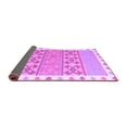 thumbnail image 2 of Ahgly Company Indoor Round Southwestern Purple Country Area Rugs, 3' Round, 2 of 4