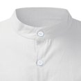 thumbnail image 5 of Bcfgryg Men Top Buttons Sport Casual Shirt Slim Fit Dress Shirts Men White, 5 of 5