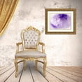 thumbnail image 3 of Bane, Eva 18x15 Gold Ornate Wood Framed with Double Matting Museum Art Print Titled - Dreamy Florals in Violet I, 3 of 4