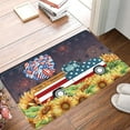 thumbnail image 6 of Dmlowu 4th of July Decorations Bathroom Rugs 16x24" Non Slip Patriotic Kitchen Mats for Floor Quicker Dry Comfortable Rugs for Living Room, 6 of 9
