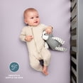 thumbnail image 3 of Bare Home 3 Pack Fitted Sheets - Premium 1800 Collection - Ultra Soft - Crib, Pink Slipper/Lilac/Cloud Grey, 3 of 7