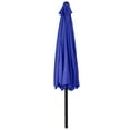 thumbnail image 7 of ABCCANOPY 11FT Patio Half Umbrella With Crank Handle, Blue, 7 of 7
