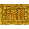 thumbnail image 1 of Ahgly Company Indoor Rectangle Southwestern Yellow Country Area Rugs, 4' x 6', 1 of 4