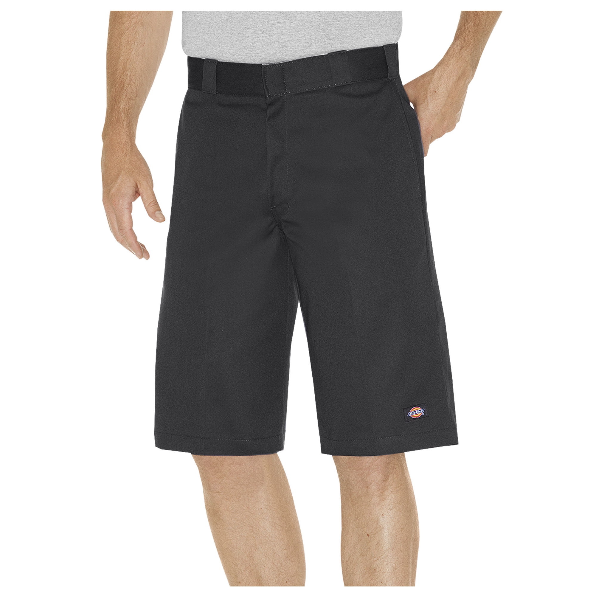 Dickies Mens 13 Relaxed Fit Multi Pocket Work Shorts 46 Black Walmart