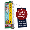 thumbnail image 5 of American Art Decor Metal LED Cocktail Lounge Happy Hour Every Nite Marquee Sign - 23.75" x 9" x 3", 5 of 8