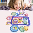 thumbnail image 3 of Juguetes para jugar a las casitas Juguetes De Hojalata, Juego De Té, Juego De Juguetes Para La Hora Del Té, Regalo Para Niños, Cocina, Juego De Simulación, Juego De Pasteles De 14 Uds. Magideal Juguetes para jugar a las casitas, 3 of 7