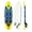 Yellow, variant on 6ft Surfboard for Beginners with Fins - Red/Yellow Foam Surf Board for Adults & Kids - EPE Deck, EPS Core, PP Bottom - Includes Leash & Traction Pad