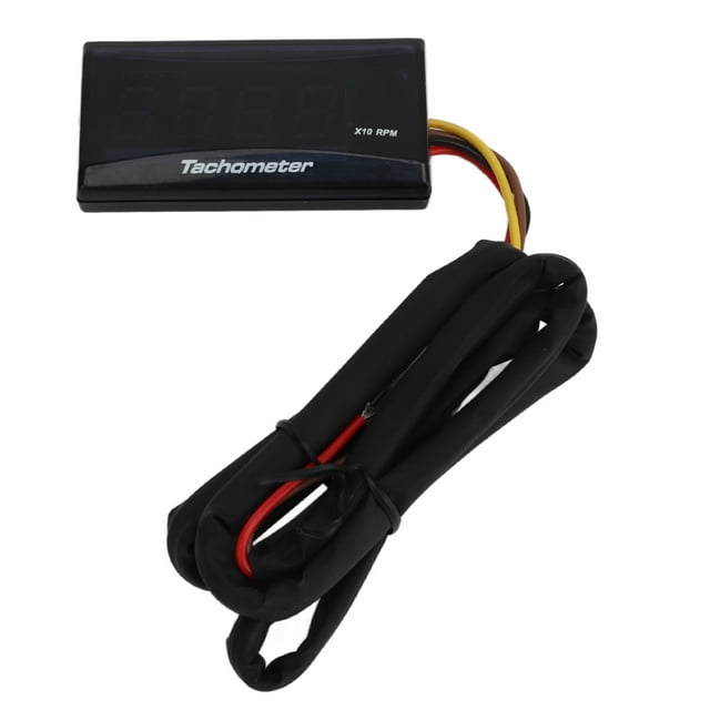 Tacómetro De Motocicleta, Pantalla LCD Ultrafina, Resistente Al Agua, Retroiluminación Para Modificación