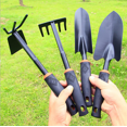 thumbnail image 2 of 4-part garden tools, garden shovel, shovel, 2 of 7