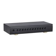 Monoprice SS-Pro 12 High Power Dual Source 300 Watt Peak 12 Pair Impedance Matching Speaker Selector