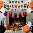 thumbnail image 5 of Floleo Halloween Decorations 15-Pack Paper Tassel Garland, Black Orange Purple Party Decor for Indoor Outdoor Halloween Party, Easy to Hang Spooky Decor, 5 of 6
