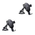 thumbnail image 2 of Moyic Gravity Phone Holder Universal Car Phone Holder para Smartphone Mount Holder Car Cell Phone Stand Accesorio negro 1# 2Conjunto, 2 of 6