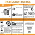 thumbnail image 2 of My Perfect GoateeÂ® Shaving Template - Create a Perfectly Shaped Goatee Every Time - Adjustable Reduces Shaving Time - Shape Goatee and Circle Bead (Version 1.1), 2 of 8
