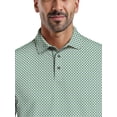 thumbnail image 4 of Ben Hogan Men's & Big Men's Performance Three-Color Golf Geo Short Sleeve Polo Shirt, up to 5XL, 4 of 7