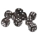 thumbnail image 4 of Dados de seis caras D6 para juegos de rol, suministros para fiestas, juegos DND, enseñanza de matemáticas Negro, 4 of 9