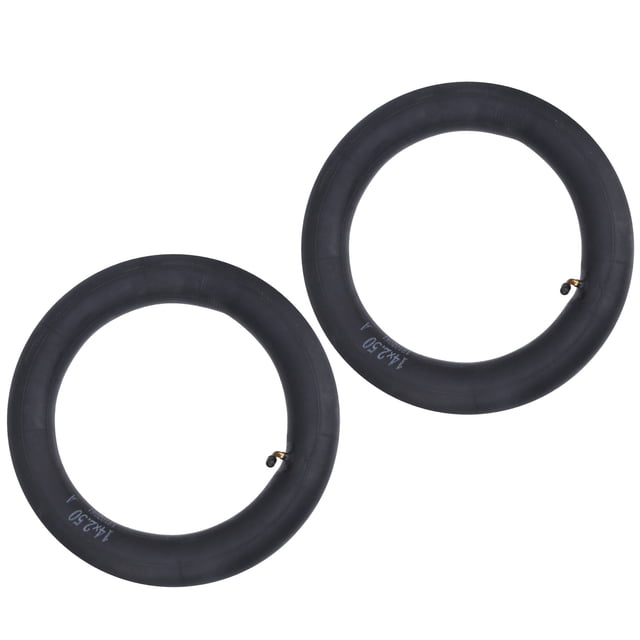 Khall 2Pcs Inner Tyre Tube Tire Butyl Rubber W/Bend Valve for Bicycle Folding Bike Accessory,Inner Tube,Tire Tube