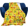 thumbnail image 1 of Construction Truck Blanket for Toddler Boys Kids Flannel Cars Blankets and Throws for Adults Bedding Sofa Gifts 50"X40", 1 of 6
