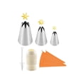 thumbnail image 2 of 7pcs Cake Decorating Kits Supplies Numbered Piping Tips Icing Nozzles Pastry Bag, 2 of 11