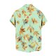 thumbnail image 5 of Camisetas de Lino para Hombres Vintage Bowling Manga Corta Cuello Cubano, Retro Playa Y Verano Hombre Manga Corta Botón Abajo Camisetas, 5 of 9