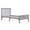 Gray, variant on Hassch Wood Platform Bed Frame, Twin Size, Gray