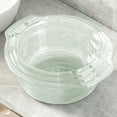 thumbnail image 4 of Steadline Transparent Plastic Wash Basin with Ergonomic Handles - Multi-Purpose Storage Container for Bathroom and Dorm Essentials, 4 of 8