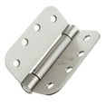 thumbnail image 5 of Cauldham (2 Pack) Heavy-Duty 4" Self-closing Spring Door Hinge with 5/8" Radius Corners, UL Listed - Satin Nickel, 5 of 7