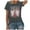 Grey, variant on Country Music Graphic Tees for Women Western Retro Guitar Crew Neck Short Sleeve Shirts Casual Vintage Summer Tops Beige L