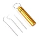 thumbnail image 3 of Moyic 3 piezas palillos de con soporte Mini bolsillo adultos personas mayores herramientas contenedores Oficina viaje diario Mostrada Oro Moyic HA007998-02, 3 of 6