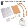 thumbnail image 3 of Clear PVC DIY Tote Bag Handbag Making Kit, 2024 New Handmade Gift Bag Craft Accessory Tool Set Birthday Holiday Gift Bag, 3 of 8