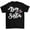 Black-15, variant on Girls' Big Sister T-Shirt Soft and Comfortable Casual Crew Neck Short Sleeves Children's Top Perfect for Play and Outings