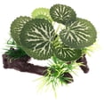 thumbnail image 1 of KAKOWELY Terrario de plantas artificiales para reptiles, decoración de peceras, paisaje, adorno vegetal, 1 of 5