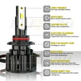 thumbnail image 2 of 9005 HB3 Headlight Bulbs Kit High Beam 6000K White, 2 of 12