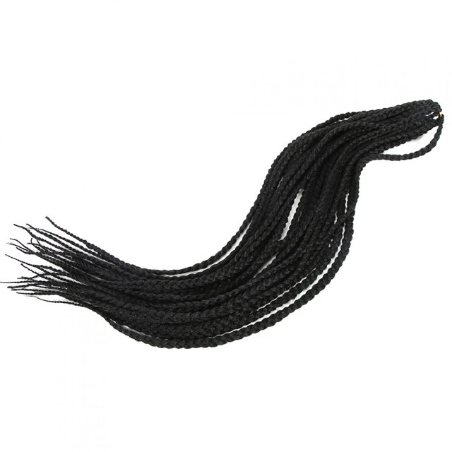 Pelo de ganchillo torcido, pelo trenzado torcido, pelo trenzado negro, trenzas torcidas sintéticas, pelo fiel a su promesa