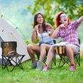 thumbnail image 6 of WOBOGO Abandoned Airplane Camping Chair Convenient Four Corner Backrest Folding Stool Can Hold Up to 220lbs, 6 of 8