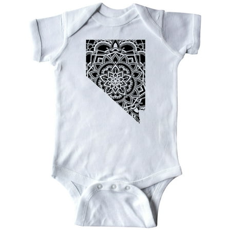 

Inktastic Nevada Silhouette Mandala Gift Baby Boy or Baby Girl Bodysuit