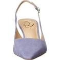 thumbnail image 2 of Sam Edelman Bianka Dusty Violet Slingback Kitten Heel Pointed Toe Fashion Pumps (Dusty Violet, 8), 2 of 6